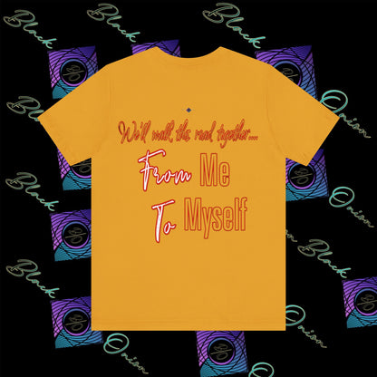 BlackOnion 'From Me ,To Myself' T-Shirt with Workout Motif V3💪🔥