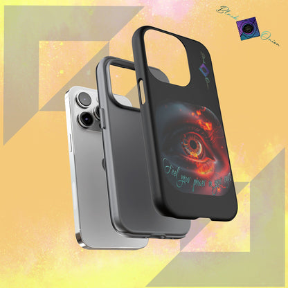 BlackOnion Brand New Phone Case - with Motivational Workout Motif ’Feel your power  ‘💪🔥🫵