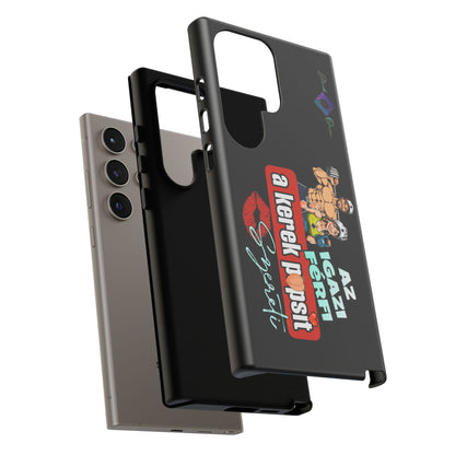 BlackOnion Brand New Phone Case - with Motivational Workout Motif ‘Az igazi férfi ‘💪🔥🫵