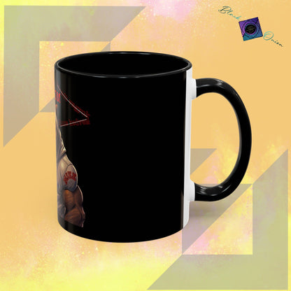 BlackOnion Coffee Mug - 11oz with Workout Motif ‘Mike 13 V2 ’🔥💪🫵