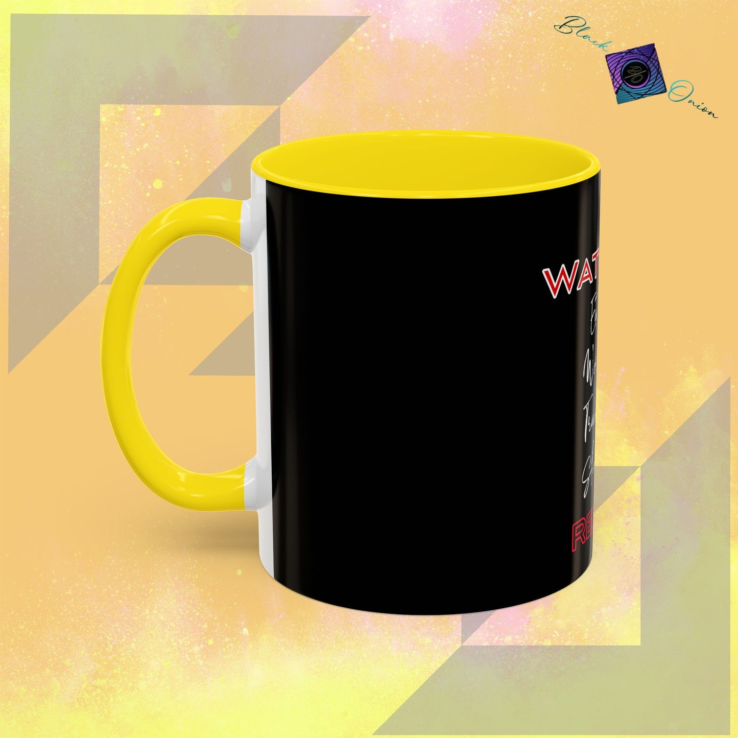 BlackOnion Coffee Mug Serial 2 with Workout Motif ‘Watch me’🫵🔥💪