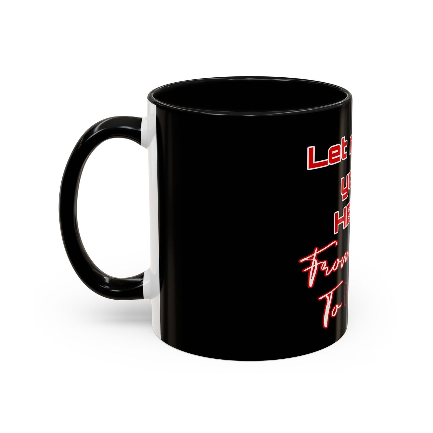BlackOnion Coffee Mug - 11oz with Workout Motif ‘Let me be your Hero’🔥💪🫵