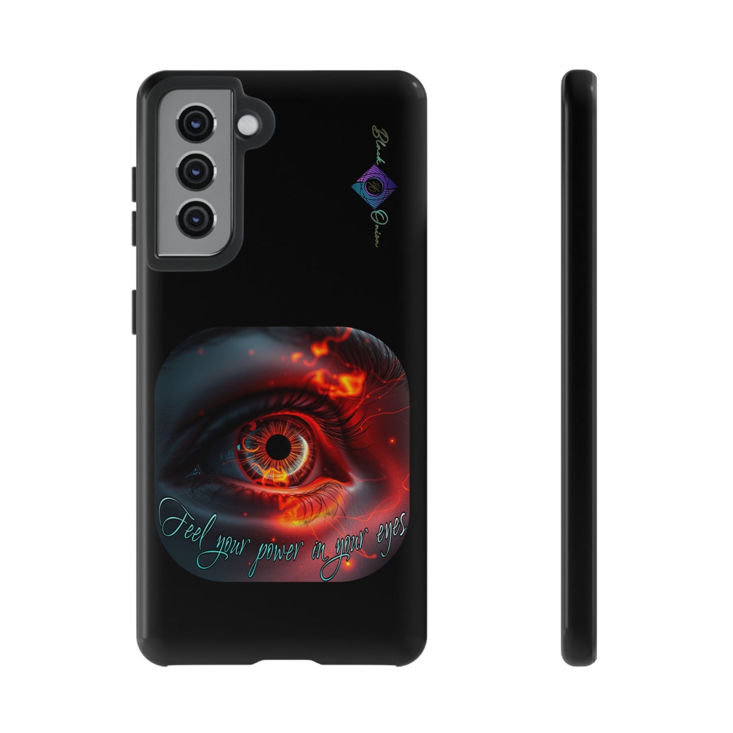 BlackOnion Brand New Phone Case - with Motivational Workout Motif ’Feel your power  ‘💪🔥🫵
