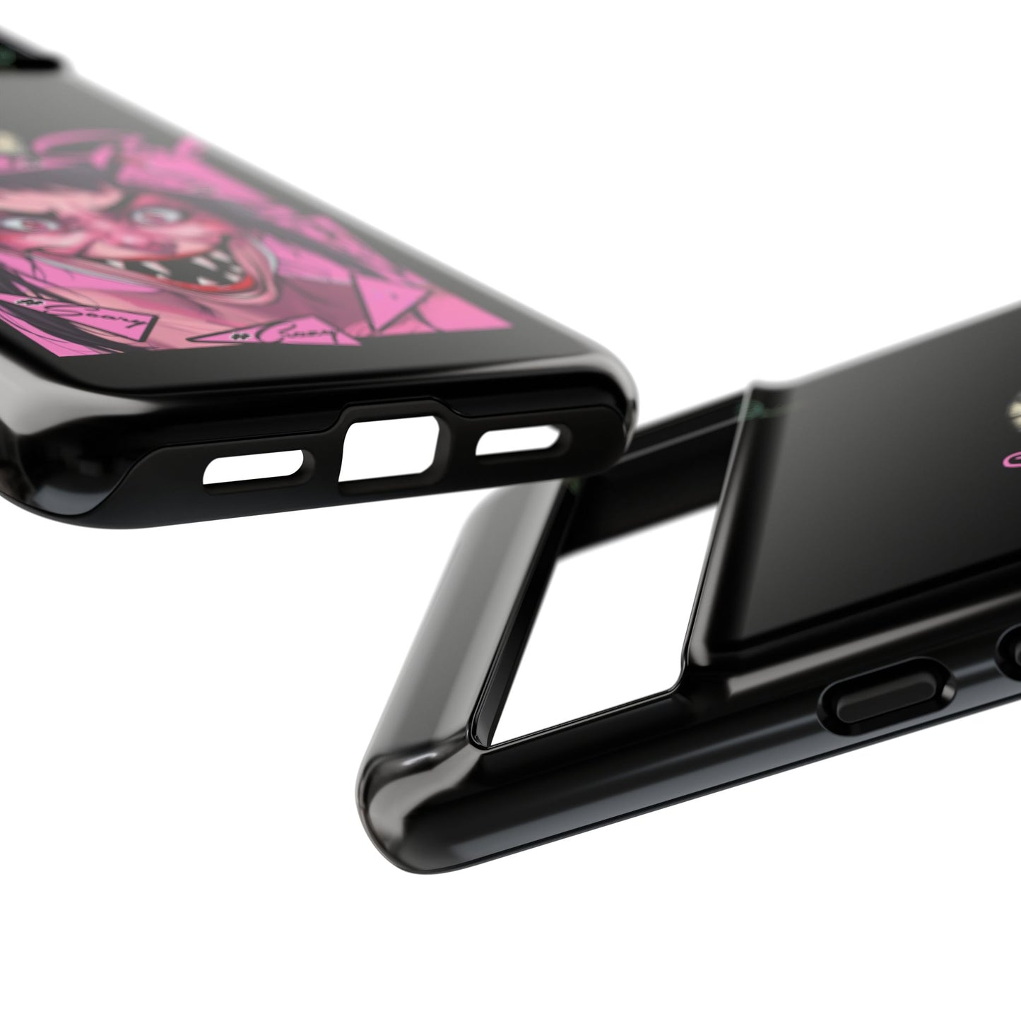 BlackOnion Brand New Phone Case - with Motivational Workout Motif’ Mad Girl💋🌸 ‘🔥🫵