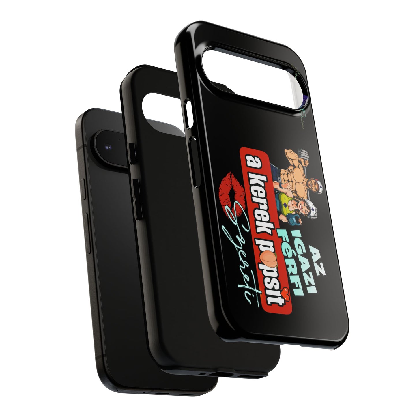 BlackOnion Brand New Phone Case - with Motivational Workout Motif ‘Az igazi férfi ‘💪🔥🫵