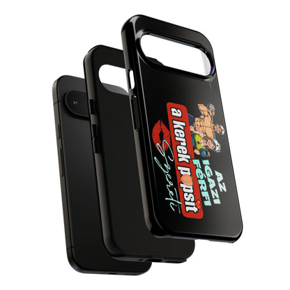 BlackOnion Brand New Phone Case - with Motivational Workout Motif ‘Az igazi férfi ‘💪🔥🫵