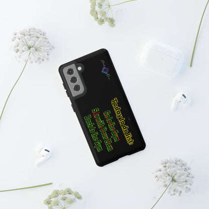 BlackOnion Brand New Phone Case - with Motivational Workout Motif’Today To Do List V2 ‘💪🔥🫵