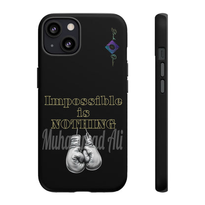 BlackOnion Brand New Phone Case - with Motivational Workout Motif ’Impossible ‘💪🔥🫵