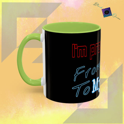 BlackOnion Coffee Mug 2 with Workout Motif ‘ I’m proud of you’🫵🔥💪