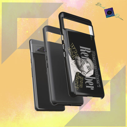 BlackOnion Brand New Phone Case - with Motivational Workout Motif’Remember ‘💪🔥🫵