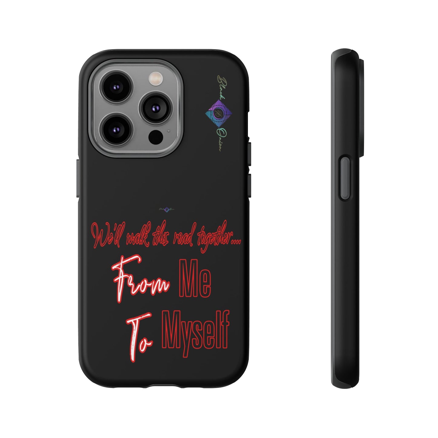 BlackOnion Brand New Phone Case - with Motivational Workout Motif’We’ll walk ‘💪🔥🫵