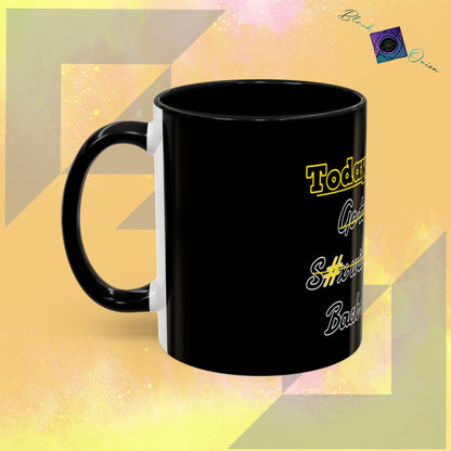BlackOnion Coffee Mug - 11oz with Workout Motif ‘Today To Do List ’🔥💪🫵