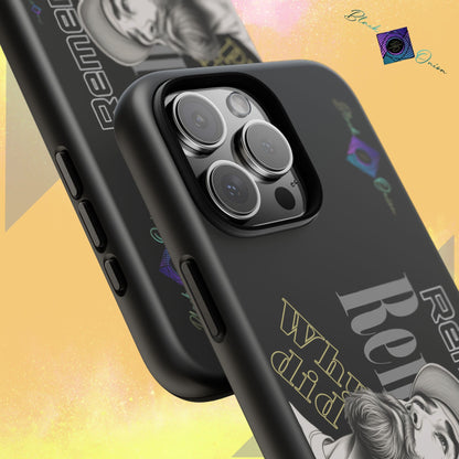 BlackOnion Brand New Phone Case - with Motivational Workout Motif’Remember ‘💪🔥🫵