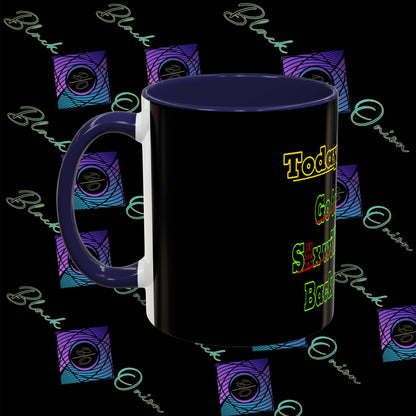 BlackOnion Coffee Mug 2 with Workout Motif ‘Today To Do List V2’🫵🔥💪