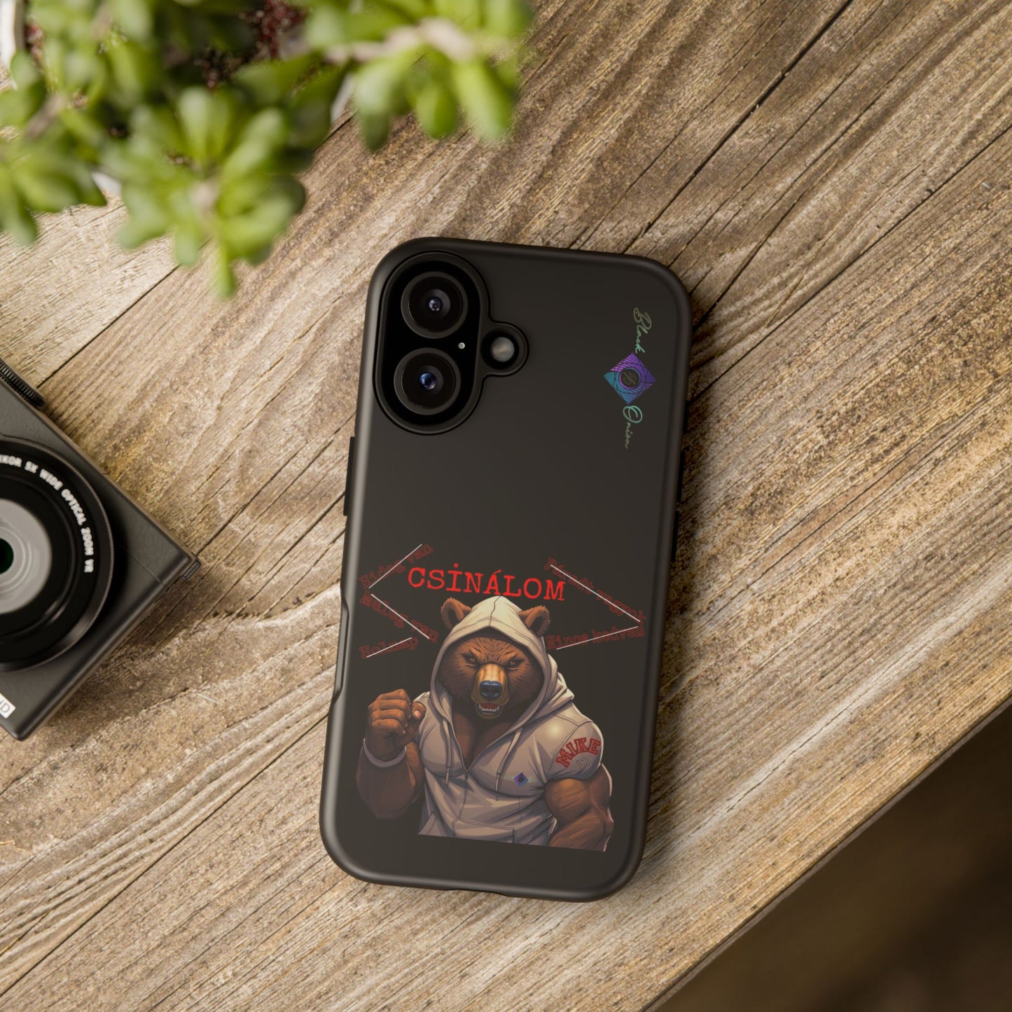 BlackOnion Brand New Phone Case - with Motivational Workout Motif ‘Csinálom ‘💪🔥🫵