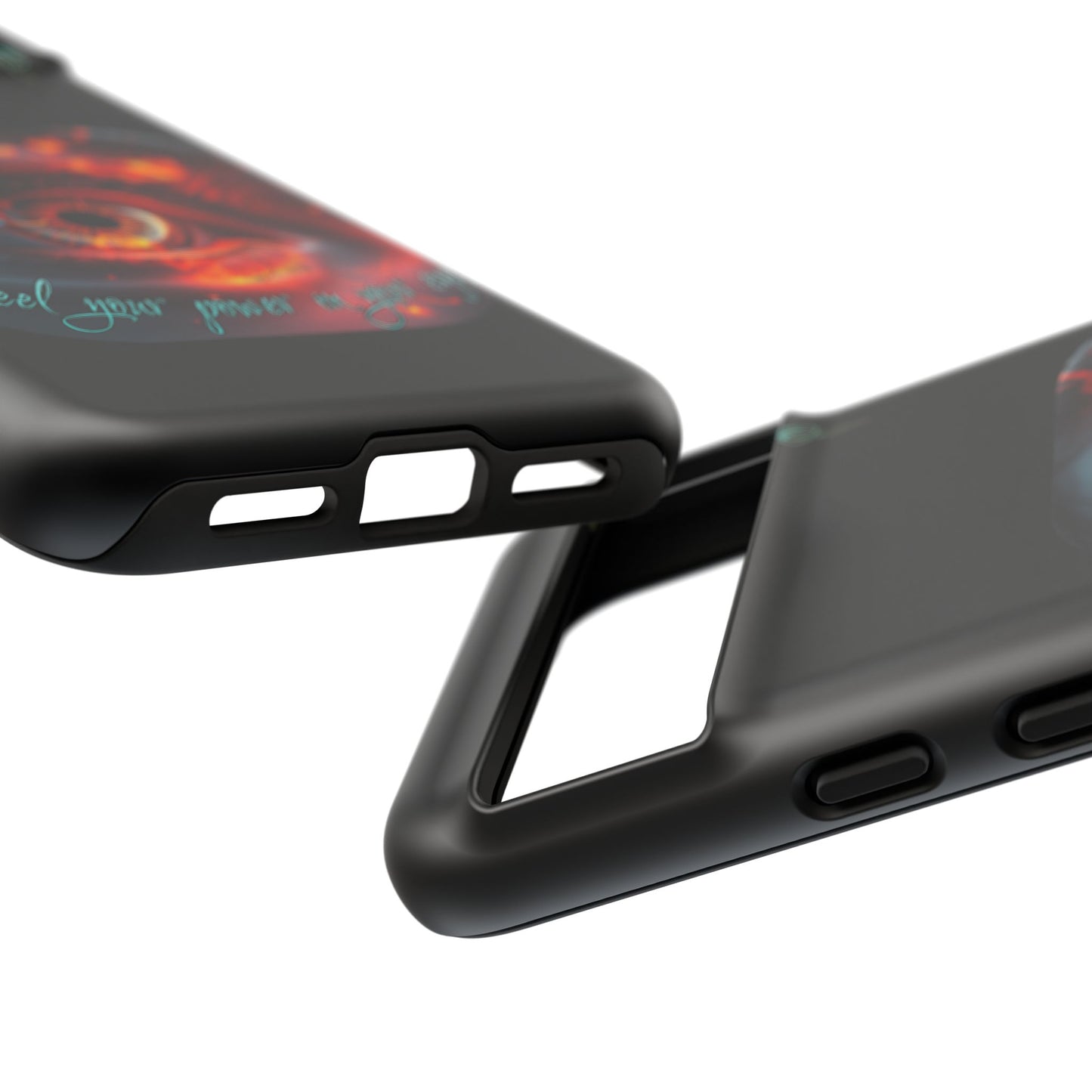 BlackOnion Brand New Phone Case - with Motivational Workout Motif ’Feel your power  ‘💪🔥🫵