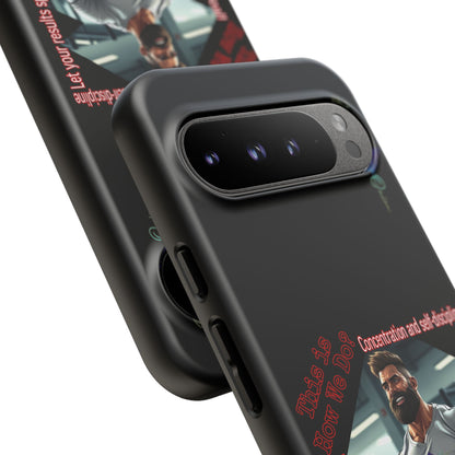 BlackOnion Brand New Phone Case - with Motivational Workout Motif’Unstoppable ‘💪🔥🫵