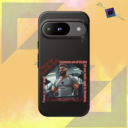 BlackOnion Brand New Phone Case - with Motivational Workout Motif’Unstoppable ‘💪🔥🫵