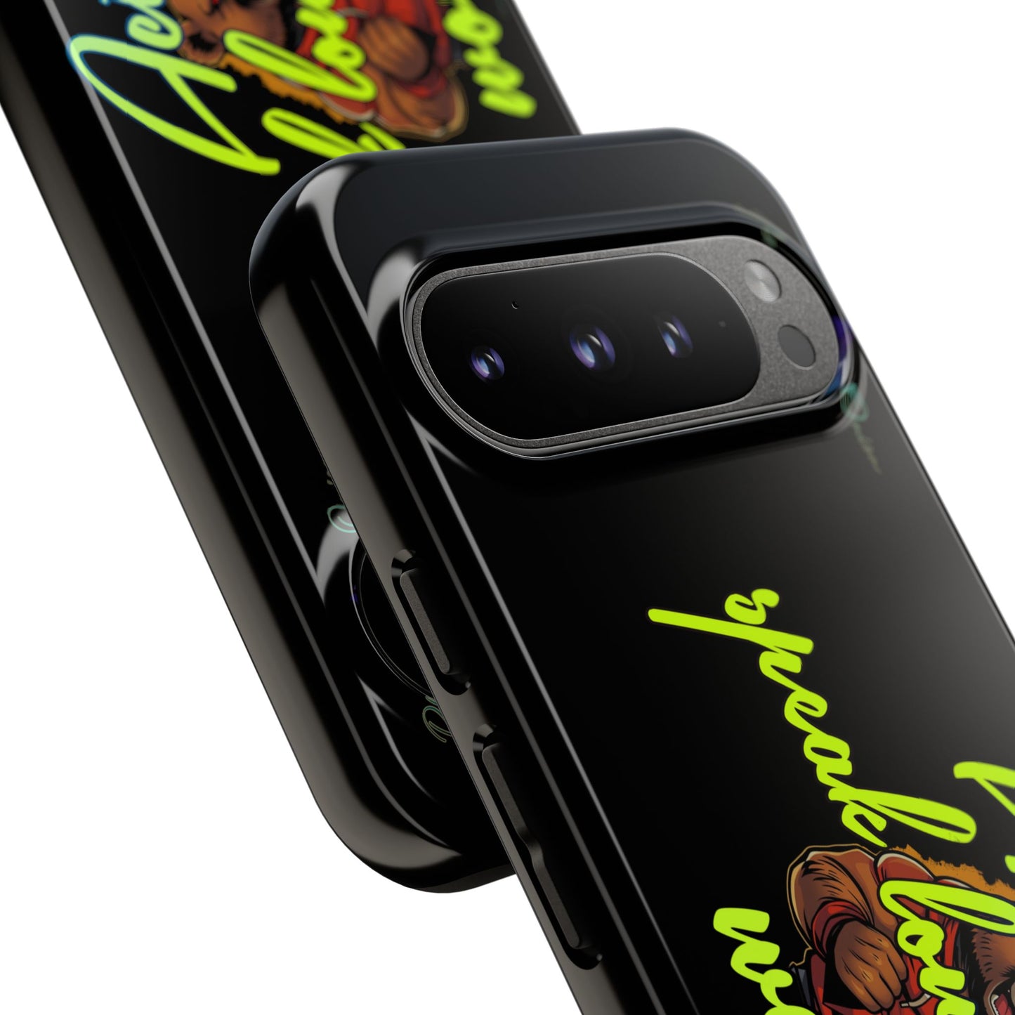 BlackOnion Brand New Phone Case - with Motivational Workout Motif ‘Actions speak lauder ‘💪🔥🫵