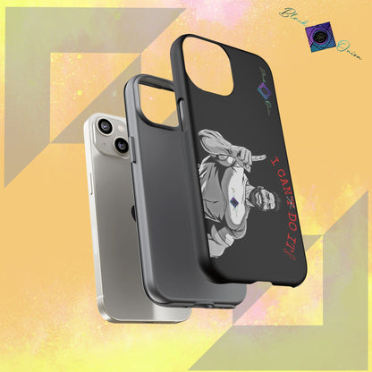 BlackOnion Brand New Phone Case - with Motivational Workout Motif’I Can Do It ‘💪🔥🫵