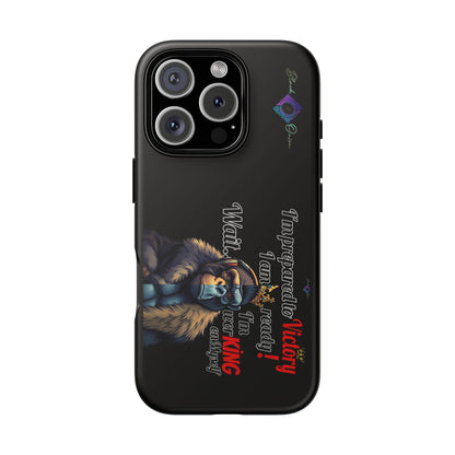 BlackOnion Brand New Phone Case - with Motivational Workout Motif’Victory 👑‘💪🔥🫵