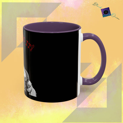 BlackOnion Coffee Mug 2 with Workout Motif ‘I Can Do It V2’🫵🔥💪