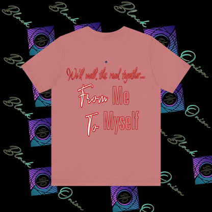 BlackOnion 'From Me ,To Myself' T-Shirt with Workout Motif V3💪🔥