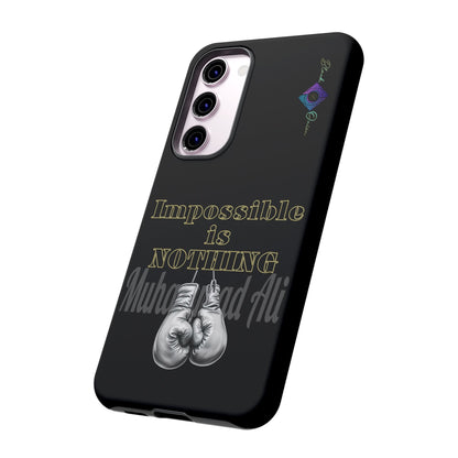 BlackOnion Brand New Phone Case - with Motivational Workout Motif ’Impossible ‘💪🔥🫵