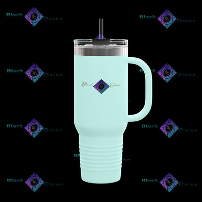 BlackOnion Travel Mug - 40oz with Straw