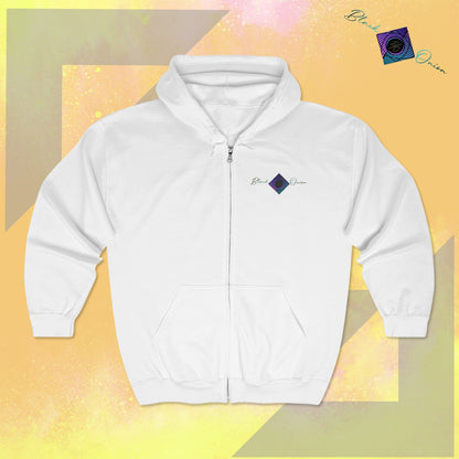 BlackOnion Heavy Blend Zip Hoodie for Ladies -‘ Kerek popsi ‘💋💯🌸