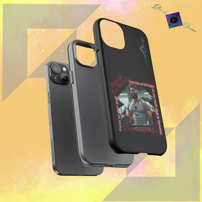 BlackOnion Brand New Phone Case - with Motivational Workout Motif’Unstoppable ‘💪🔥🫵