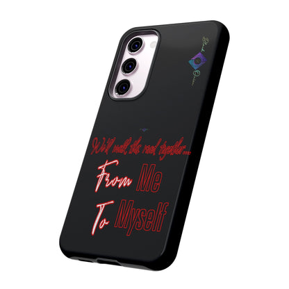 BlackOnion Brand New Phone Case - with Motivational Workout Motif’We’ll walk ‘💪🔥🫵