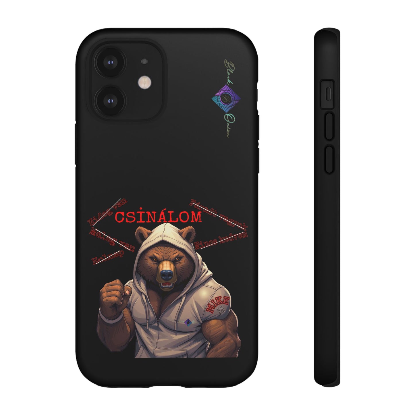BlackOnion Brand New Phone Case - with Motivational Workout Motif ‘Csinálom ‘💪🔥🫵