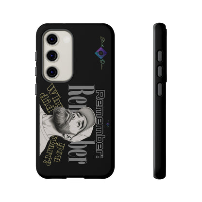 BlackOnion Brand New Phone Case - with Motivational Workout Motif’Remember ‘💪🔥🫵