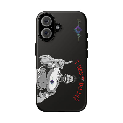 BlackOnion Brand New Phone Case - with Motivational Workout Motif’I Can Do It ‘💪🔥🫵