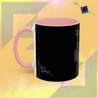 BlackOnion Coffee Mug 2 with Workout Motif ‘Impossible is NothingV2’🫵🔥💪