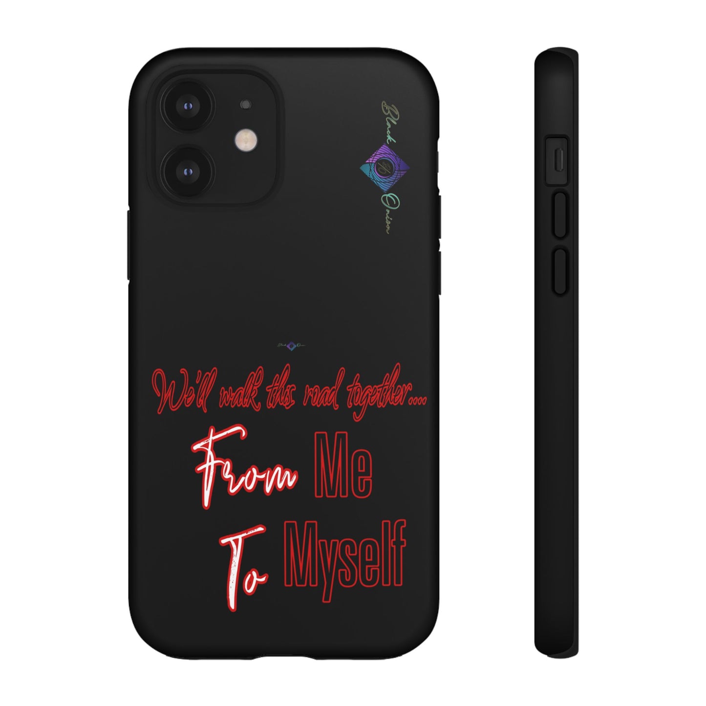 BlackOnion Brand New Phone Case - with Motivational Workout Motif’We’ll walk ‘💪🔥🫵
