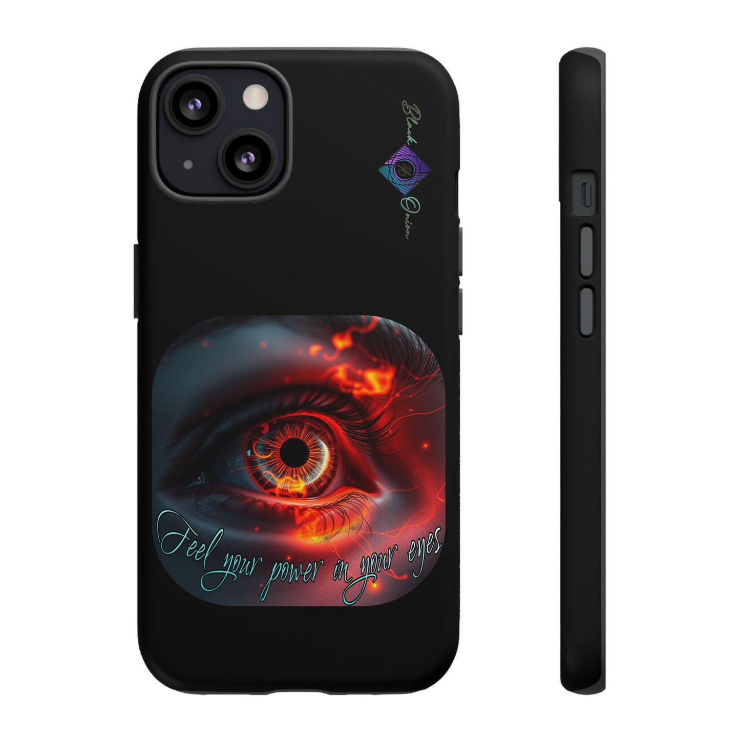 BlackOnion Brand New Phone Case - with Motivational Workout Motif ’Feel your power  ‘💪🔥🫵