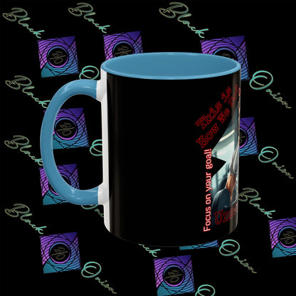 BlackOnion Coffee Mug Serial 2 with Workout Motif ‘Unstoppable’🫵🔥💪