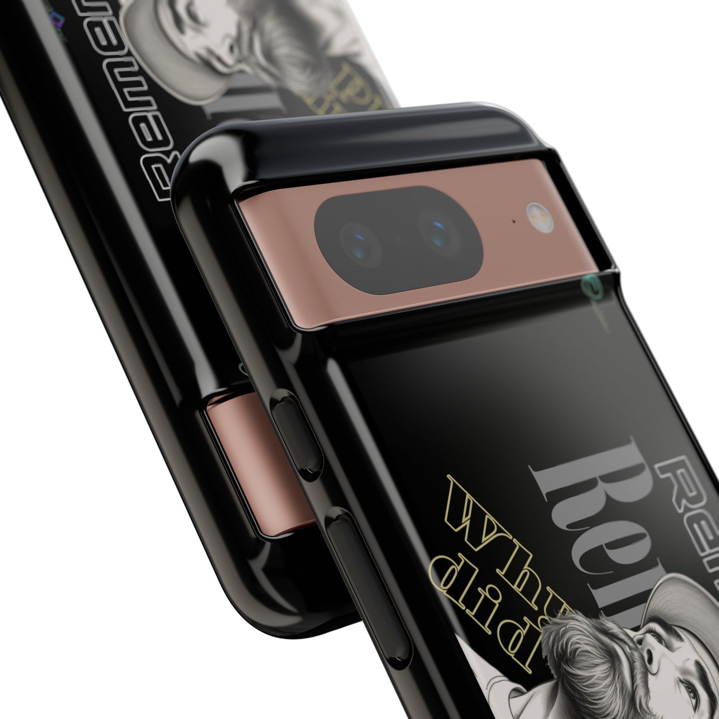BlackOnion Brand New Phone Case - with Motivational Workout Motif’Remember ‘💪🔥🫵