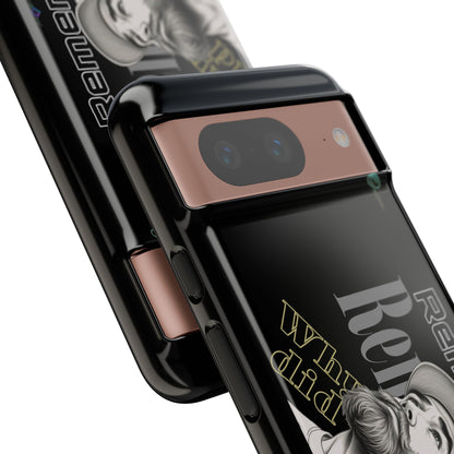 BlackOnion Brand New Phone Case - with Motivational Workout Motif’Remember ‘💪🔥🫵