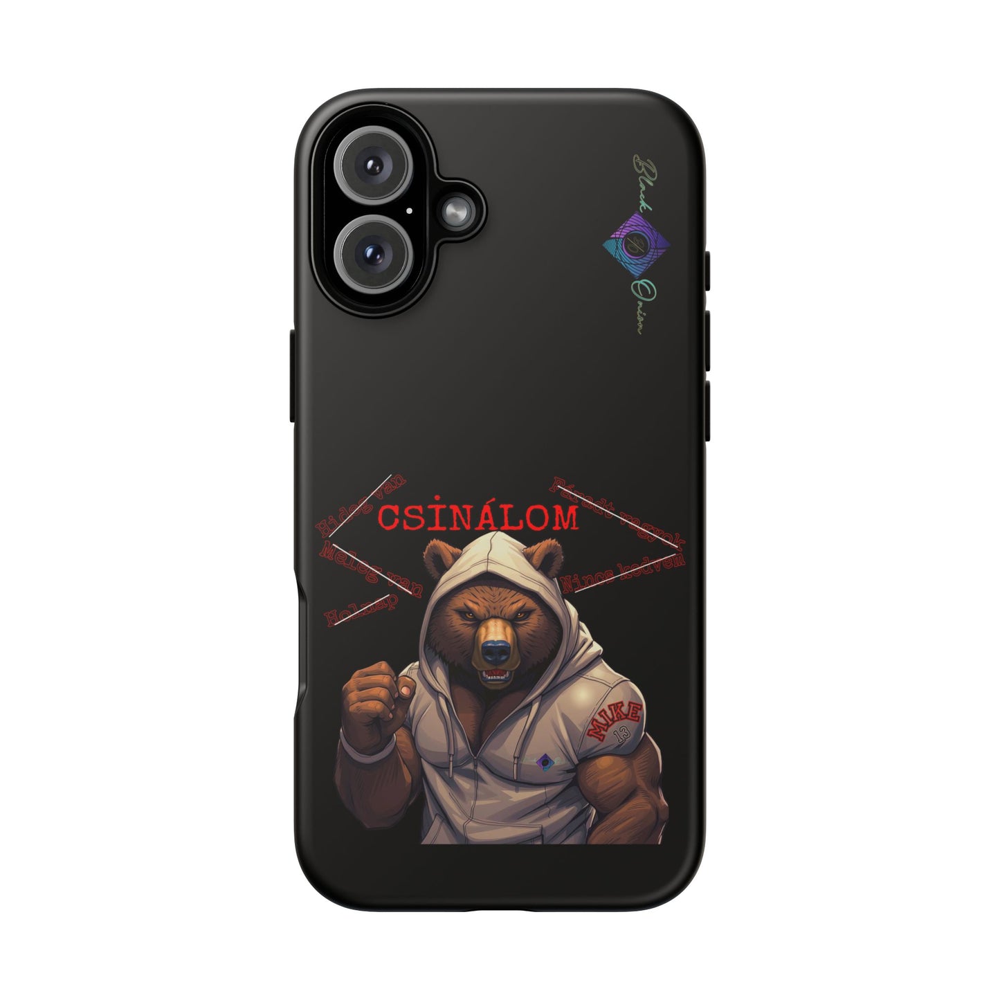 BlackOnion Brand New Phone Case - with Motivational Workout Motif ‘Csinálom ‘💪🔥🫵