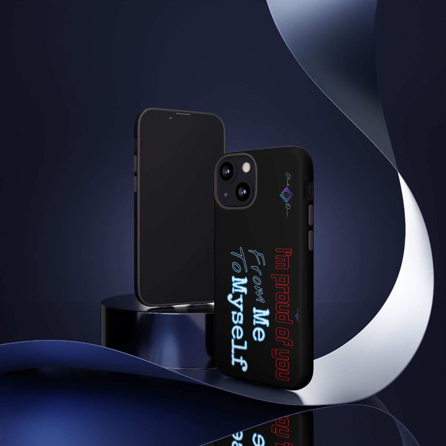 BlackOnion Brand New Phone Case - with Motivational Workout Motif’I’m proud of you ‘💪🔥🫵