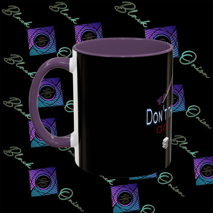 BlackOnion Coffee Mug Serial 2 with Workout Motif ‘Don’t think ‘🫵🔥💪