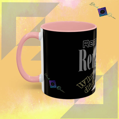 BlackOnion Coffee Mug 2 with Workout Motif ‘Remember V2’🫵🔥💪