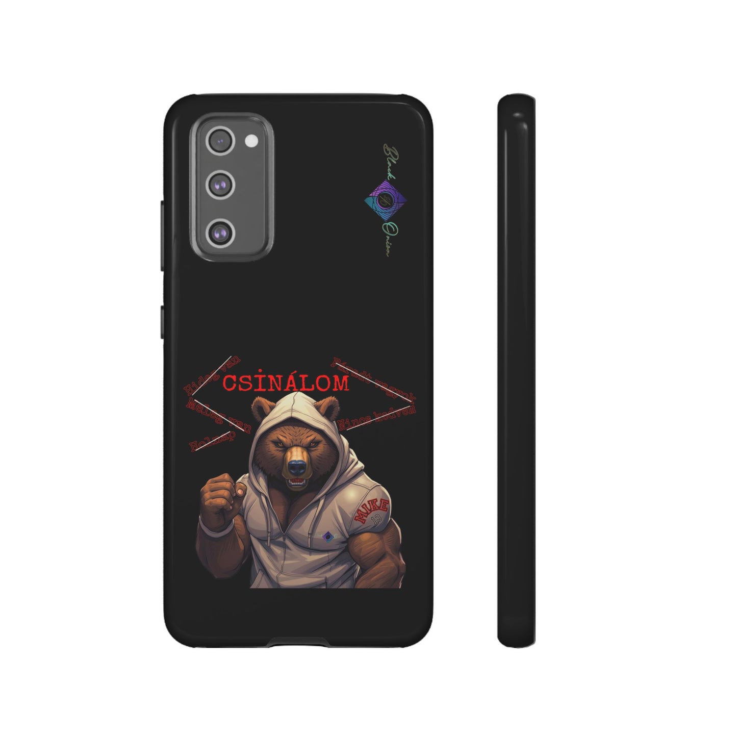 BlackOnion Brand New Phone Case - with Motivational Workout Motif ‘Csinálom ‘💪🔥🫵