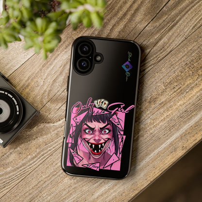 BlackOnion Brand New Phone Case - with Motivational Workout Motif’ Mad Girl💋🌸 ‘🔥🫵