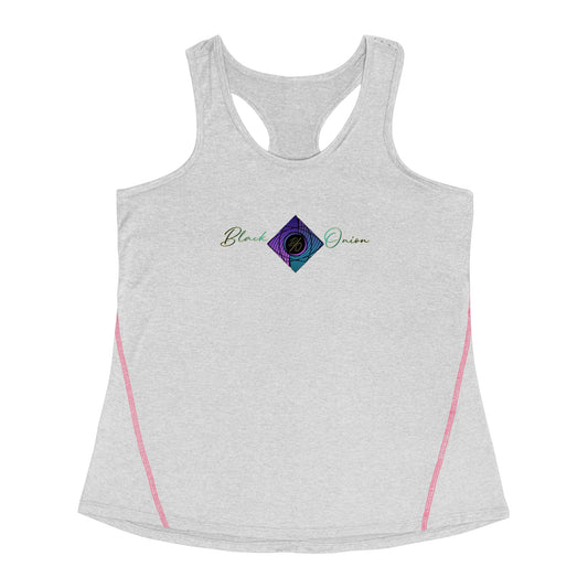 BlackOnion Women's Racerback Sports Top – Comfortable Activewear for Fitness Enthusiasts