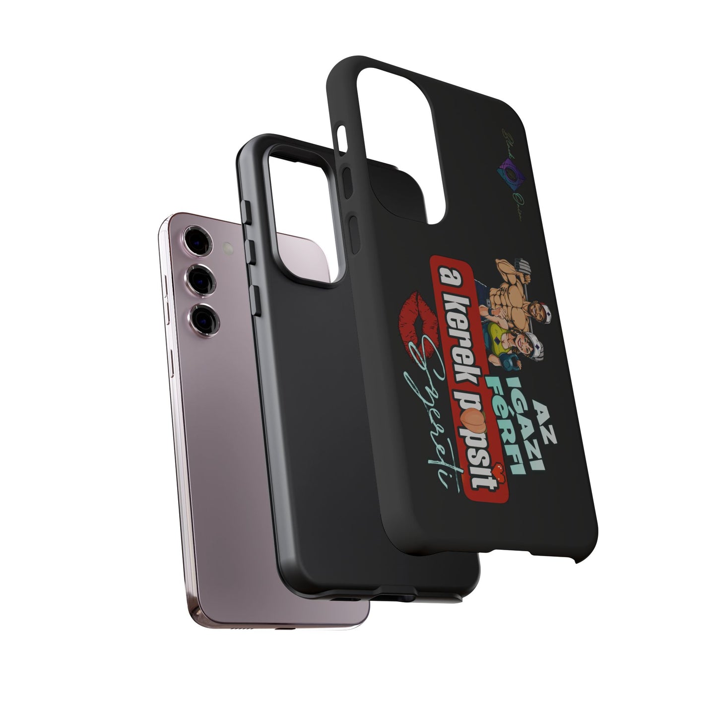 BlackOnion Brand New Phone Case - with Motivational Workout Motif ‘Az igazi férfi ‘💪🔥🫵