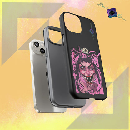 BlackOnion Brand New Phone Case - with Motivational Workout Motif’ Mad Girl💋🌸 ‘🔥🫵